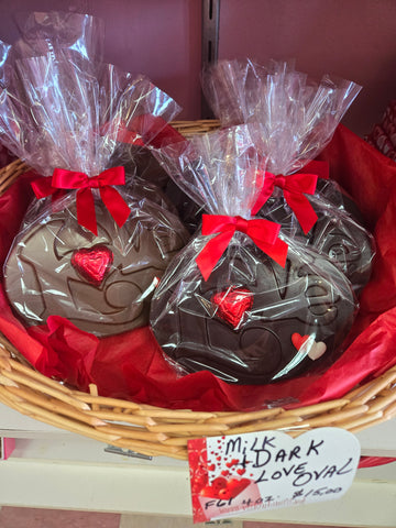 Valentine's Day Love Ovals