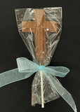 Religious Favors -  Chocolate Pops    (Minimum Quantity of 12)