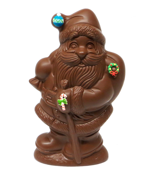 Christmas Chocolate Santa with Gifts Chocolates With Love