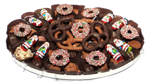 Homemade Chocolate Holiday Platter (Christmas)