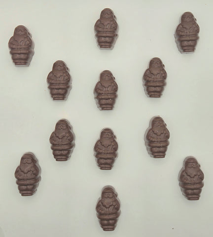 Milk Chocolate Caramel Santas