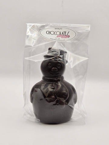 Dark Chocolate Snowman