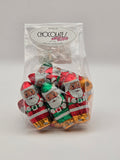 Milk Chocolate Foiled Santas