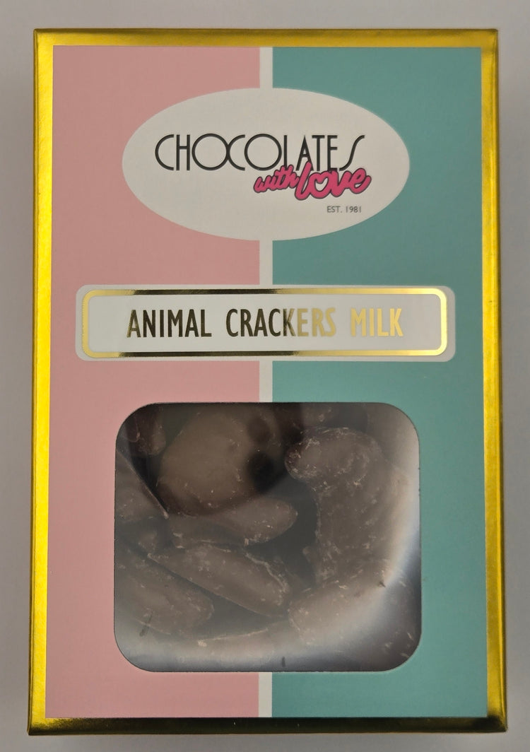 Animal Crackers Milk Chocolate Dipped