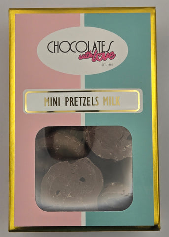 Mini Pretzels Chocolate Dipped