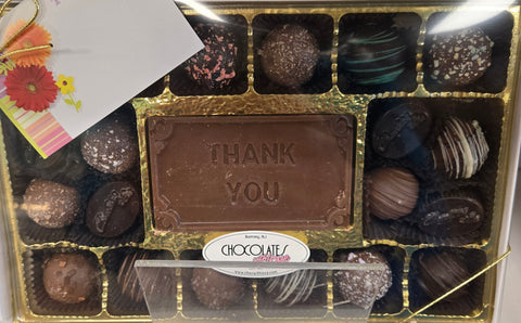 Thank You Chocolate Box Truffles & Solids