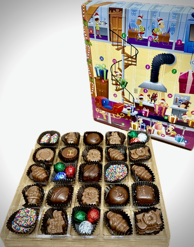 Christmas - Homemade Chocolate Advent Calendar