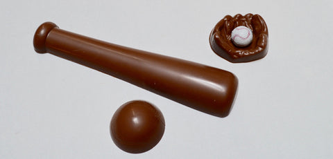 Chocolate Baseball Set