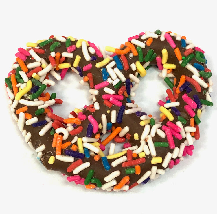 Chocolate Covered Fancy Pretzel Twists