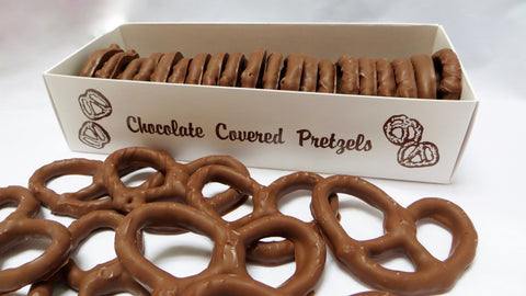 Homemade Chocolate Covered Pretzels - Boxed