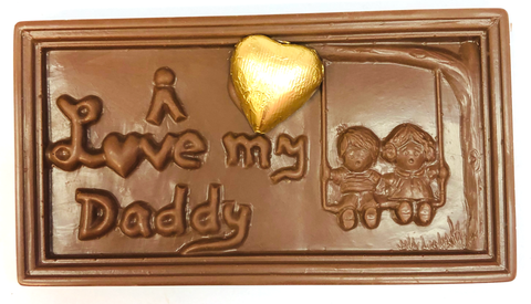 Father's Day - I Love my Daddy Chocolate Bar