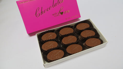 Solid Chocolate Ovals