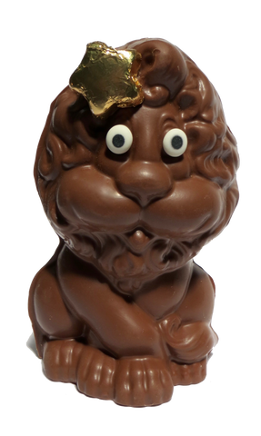 Homemade Chocolate Lion