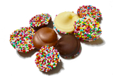 Homemade Chocolate Nonpareils (White, Milk, Dark)