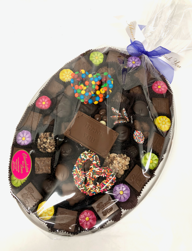Thank You Chocolate Platter - 39oz