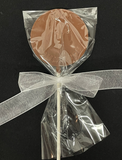 Religious Favors -  Chocolate Pops    (Minimum Quantity of 12)