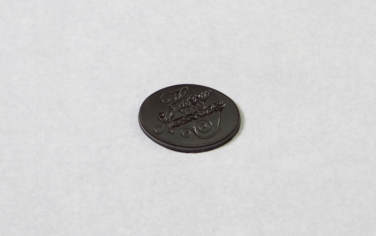 Anniversary - Solid Dark Chocolate Ovals