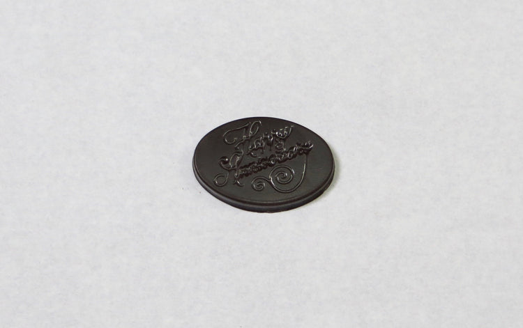 Anniversary - Solid Dark Chocolate Ovals