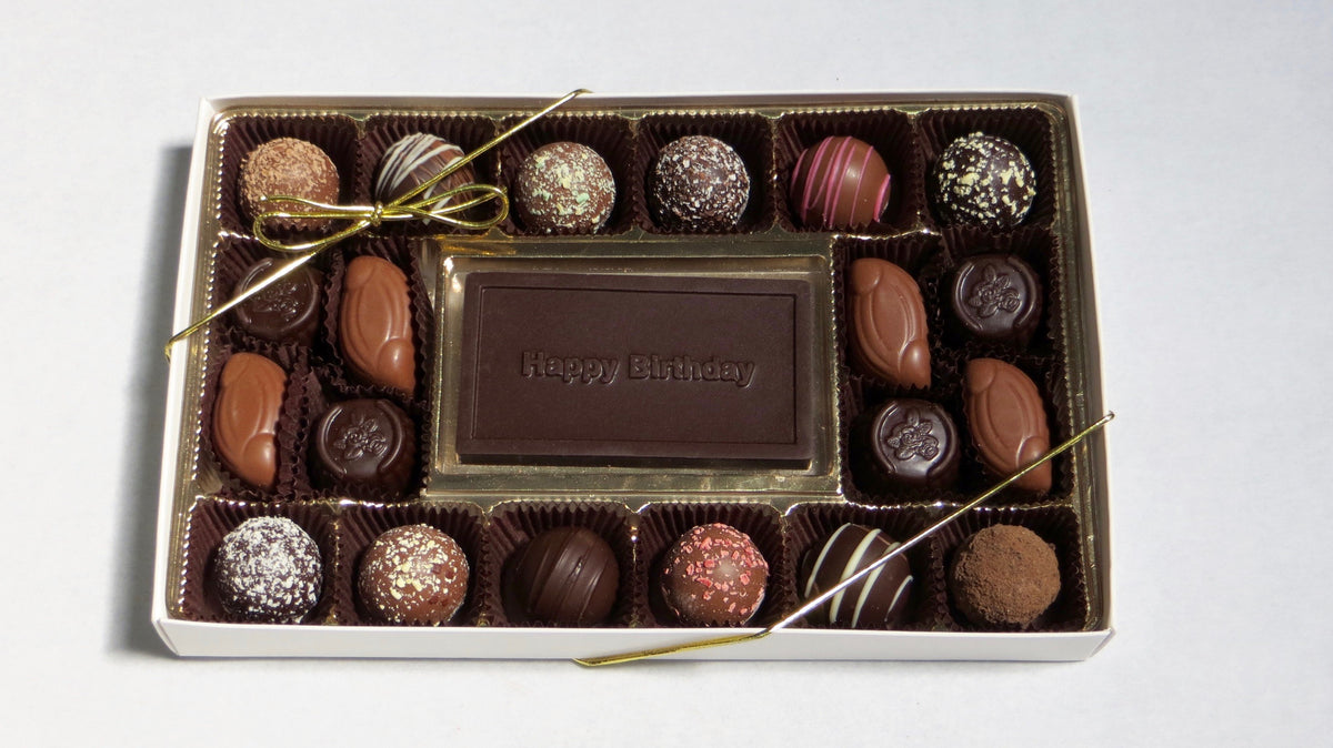 Happy Birthday - Dark Chocolate