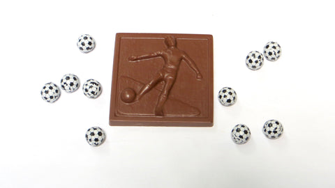 Chocolate Soccer Plaque