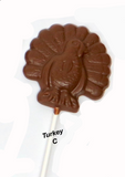 Thanksgiving Chocolate Pops
