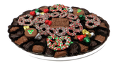 Homemade Chocolate Holiday Platter (Christmas)